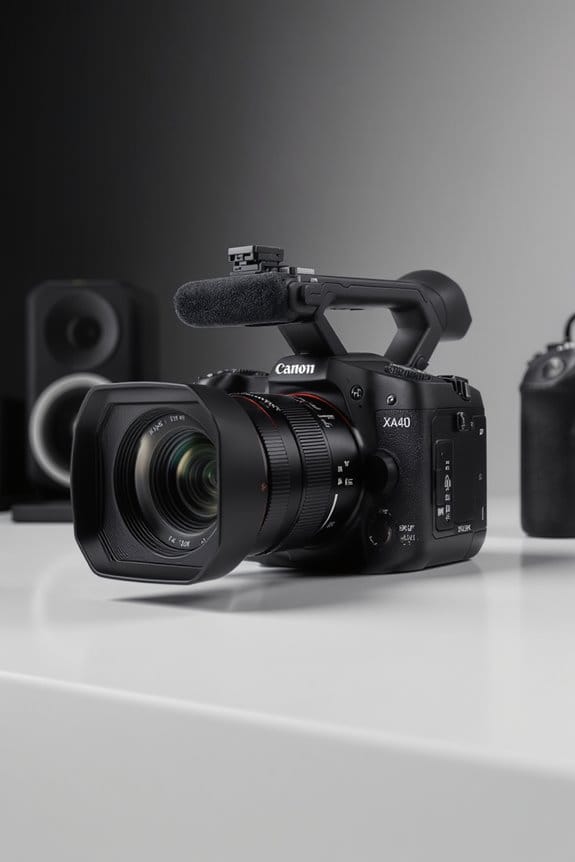 canon xa40 filmmaking enhancements