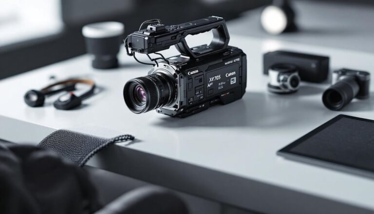 canon xf705 video production