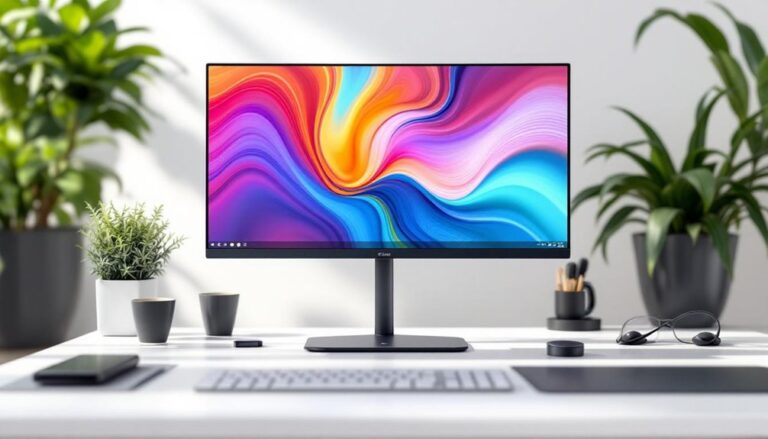 compact monitors with visuals