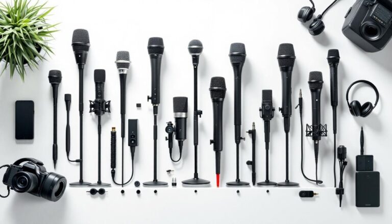 essential boom pole microphones