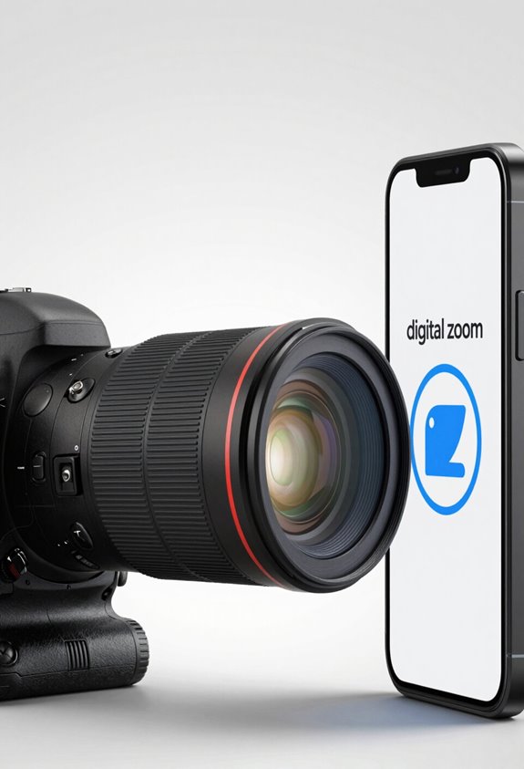 optical zoom enhances photography