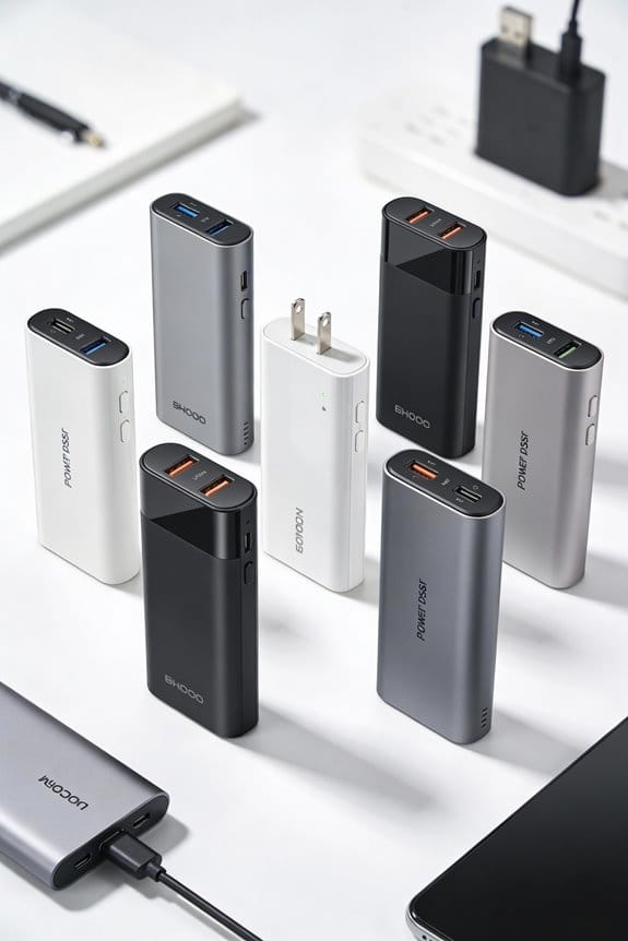 portable device charging solutions