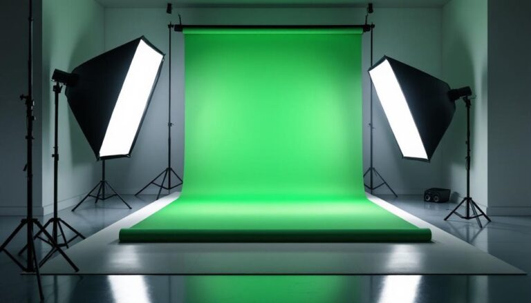 top collapsible green screens