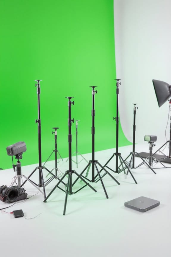 top green screen stands