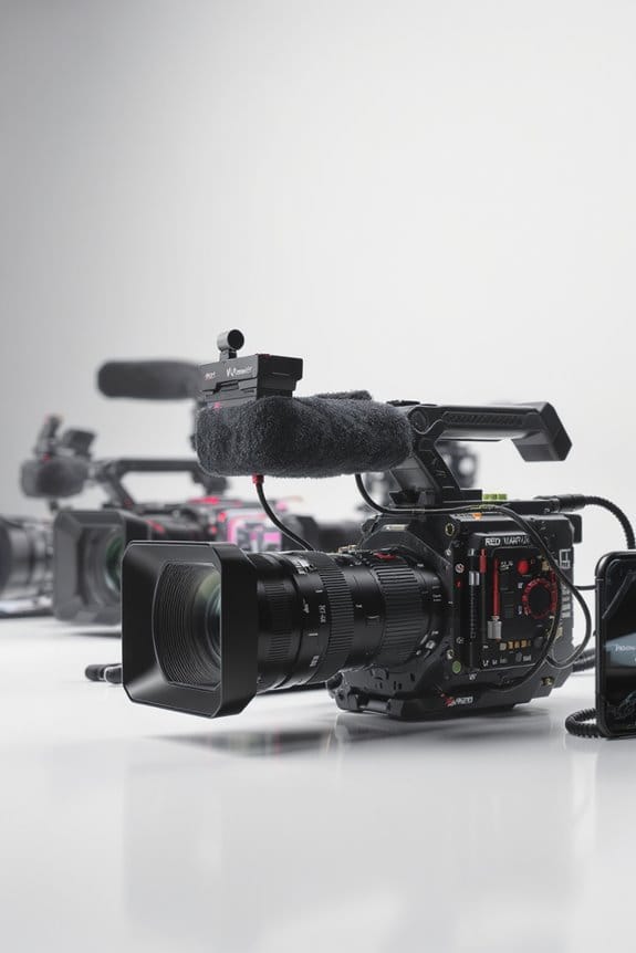 top red v raptor cameras