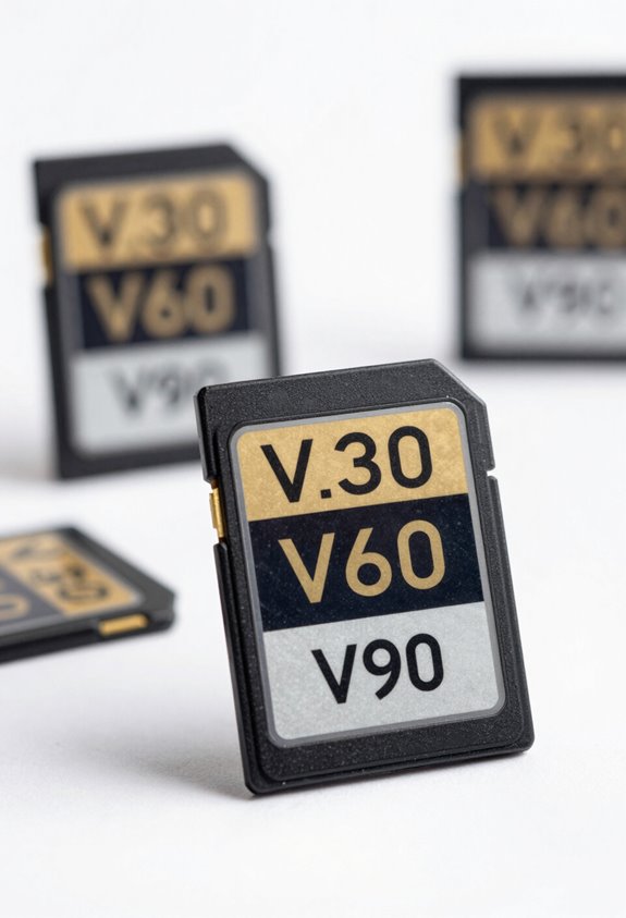 video recording speed ratings